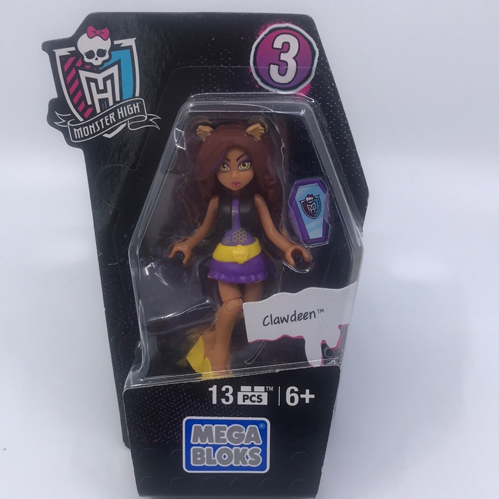 Monster High Mega Blocks Series 3 Clawdeen Still Sealed Please Read